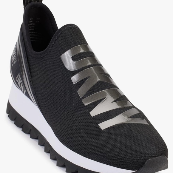 Brand New DKNY Black Women's Sneaker - Picture 3 of 5